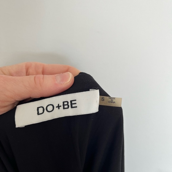 DO+BE Black flowy maxi dress size small - Picture 4 of 5